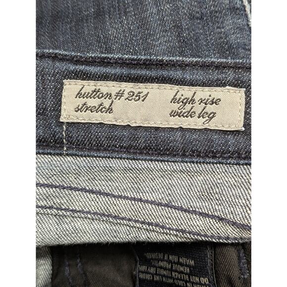 Citizens Of Humanity Jeans Hutton #251 Stretch High Rise Wide Leg Womens 29 READ - Picture 5 of 16